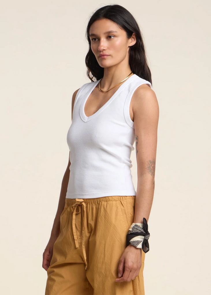Velvet by Graham & Spencer | Demi Tank | White