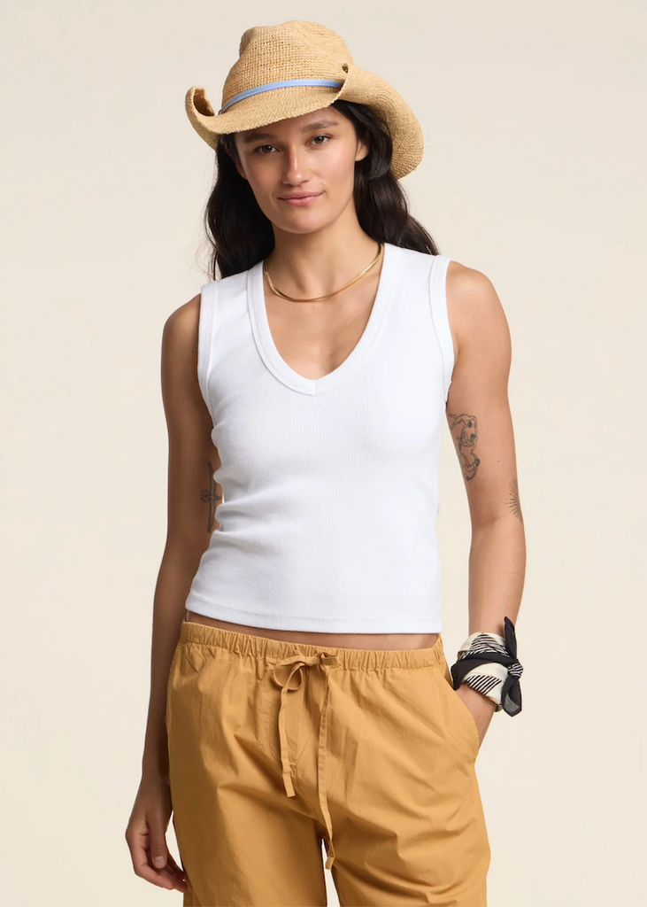 Velvet by Graham & Spencer | Demi Tank | White