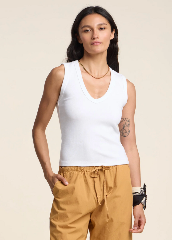 Velvet by Graham & Spencer | Demi Tank | White