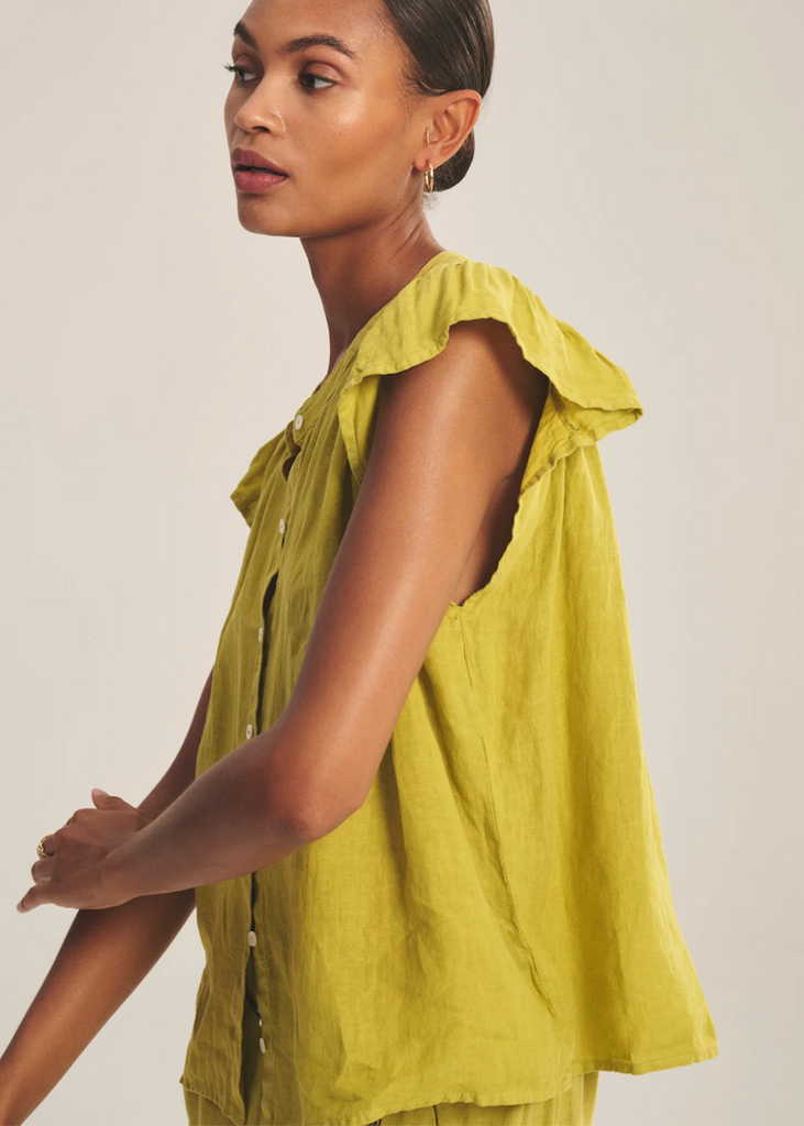 Velvet by Graham & Spencer | Janey Top | Citron