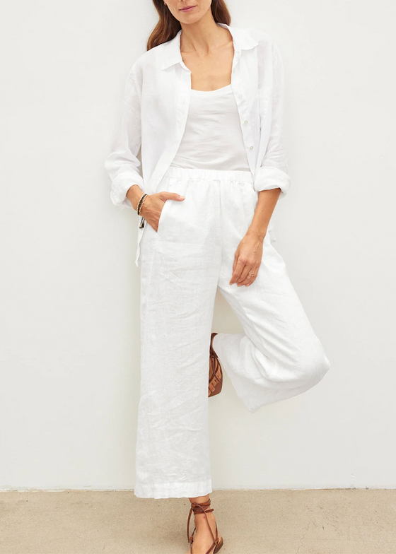 Velvet by Graham & Spencer | Lola Pant | White