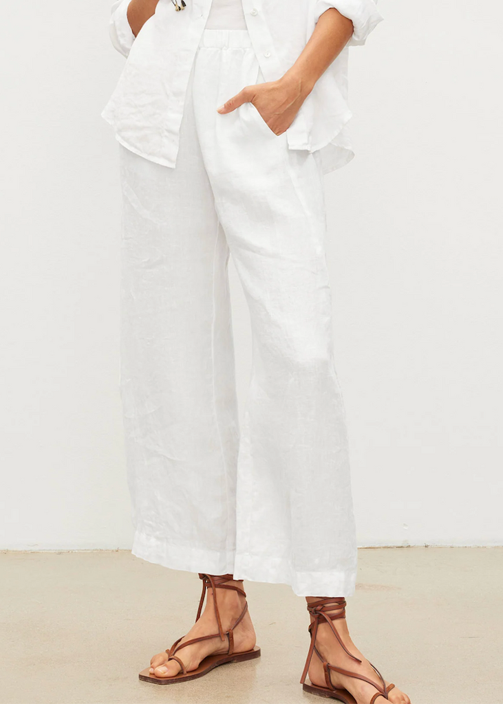 Velvet by Graham & Spencer | Lola Pant | White
