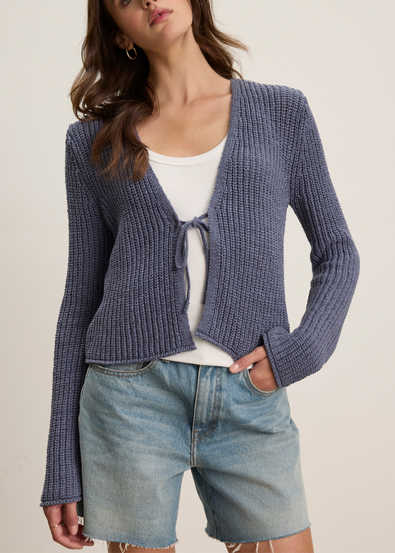 Velvet by Graham & Spencer | Thalia Sweater | Atlas Blue