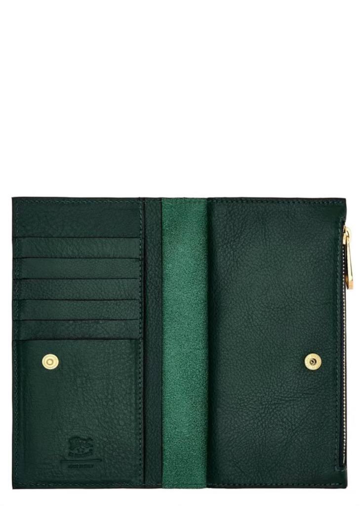 Il Bisonte | Storia Wallet | Verde Oleandro