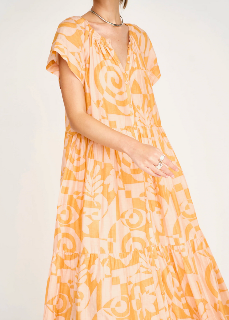 Mirth | Vienna Maxi Dress | Orangesicle