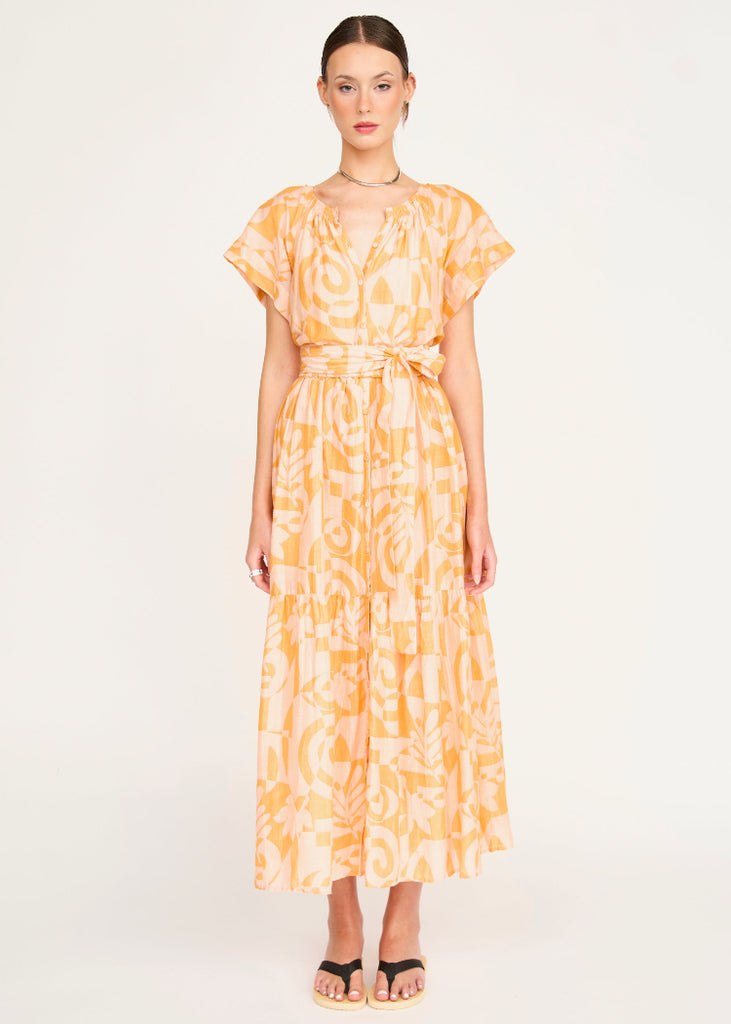 Vienna Maxi Dress | Orangesicle