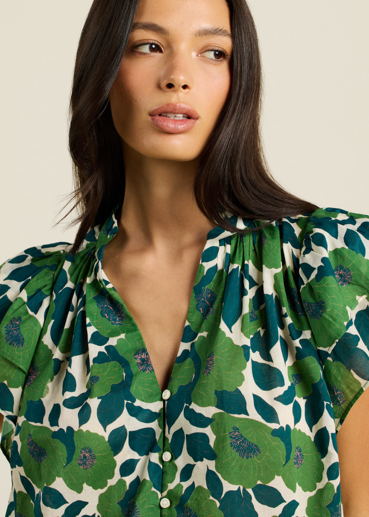 Trovata | Violette Blouse in Vega Floral