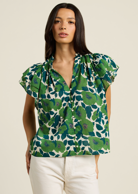 Trovata | Violette Blouse in Vega Floral