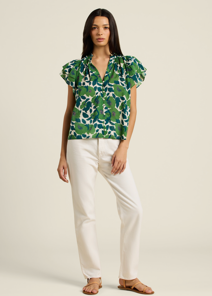 Trovata | Violette Blouse in Vega Floral