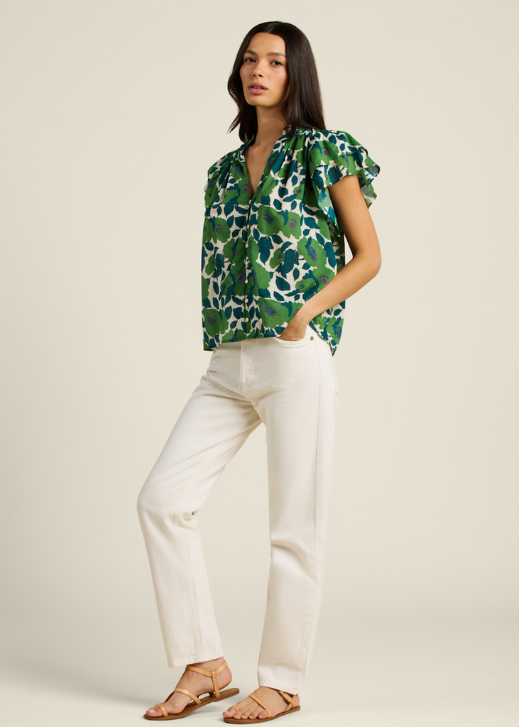Trovata | Violette Blouse in Vega Floral