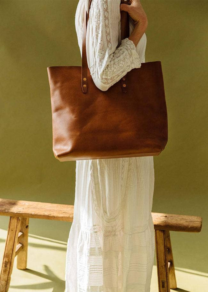 WP Standard | Vintage Leather Tote Bag