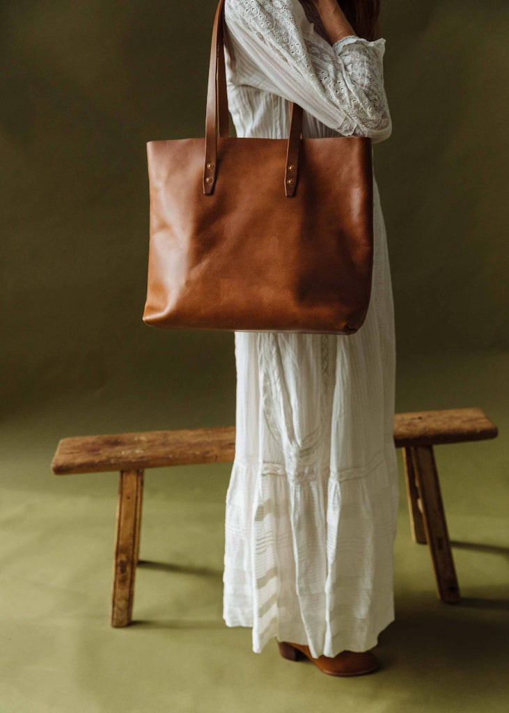 WP Standard | Vintage Leather Tote Bag