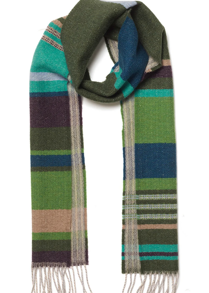 Wallace + Sewell | Angus Lambswool Scarf | Blackthorn