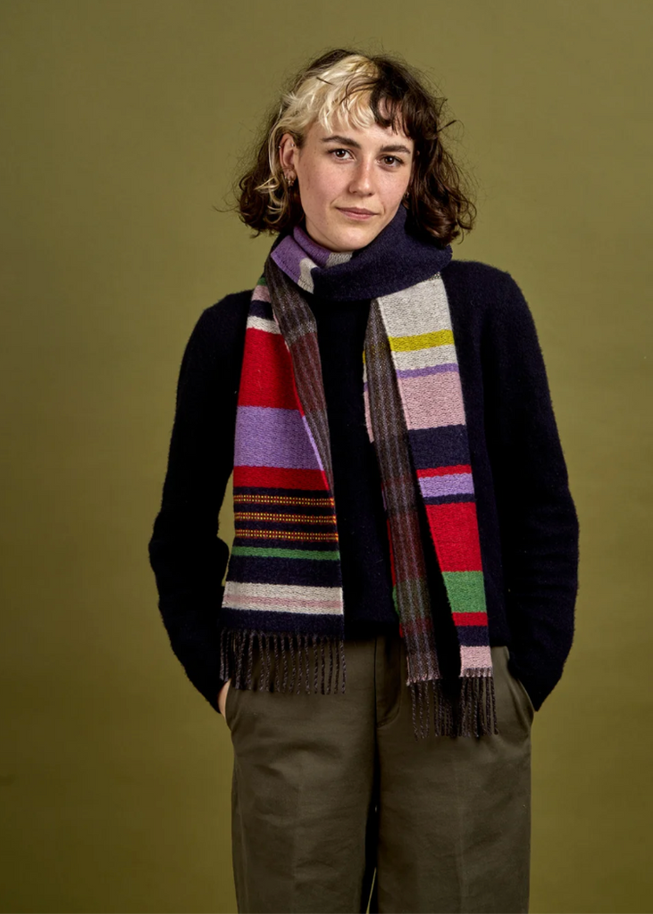 Wallace + Sewell | Angus Lambswool Scarf | Circus