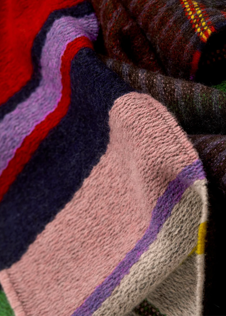 Wallace + Sewell | Angus Lambswool Scarf | Circus