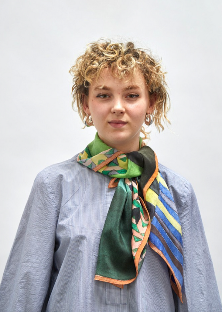 Wallace + Sewell | Byzantine Printed Silk Scarf
