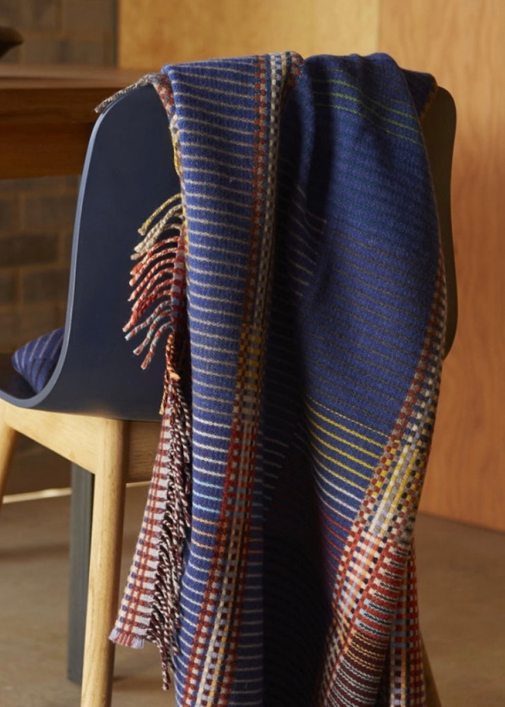 Wallace + Sewell | Calvert Pinstripe Throw