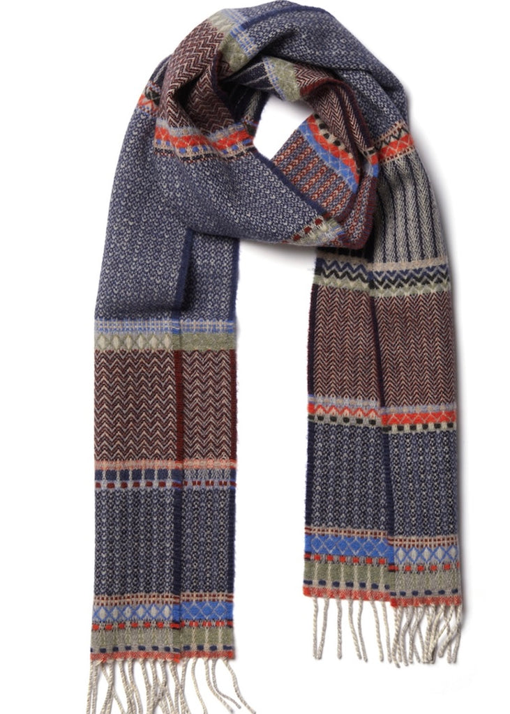 Wallace + Sewell | Cassia Fossil Lambswool Scarf