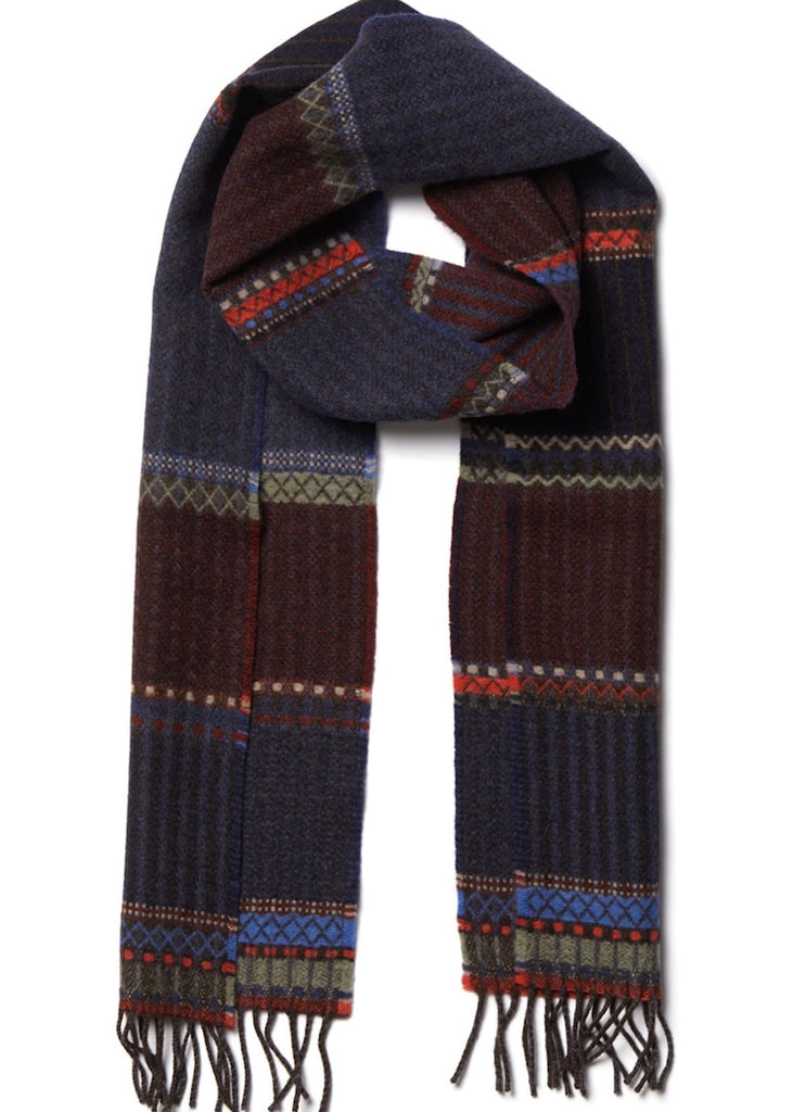 Wallace + Sewell | Cassia Ink Lambswool Scarf