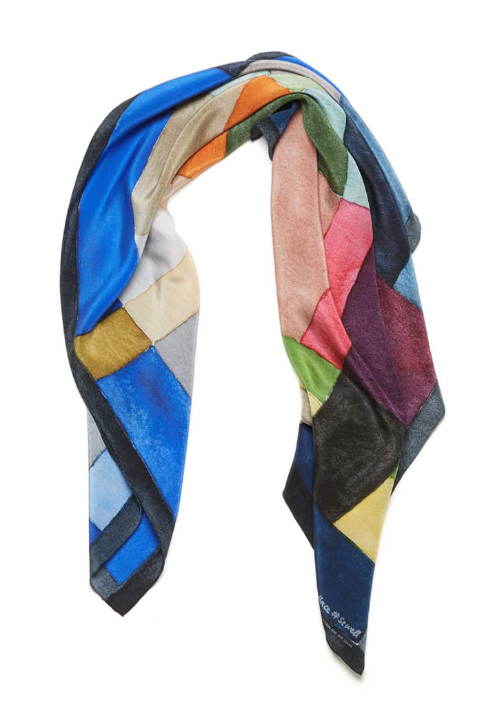 Wallace + Sewell | Cosmopolitan Printed Silk Scarf | Multi