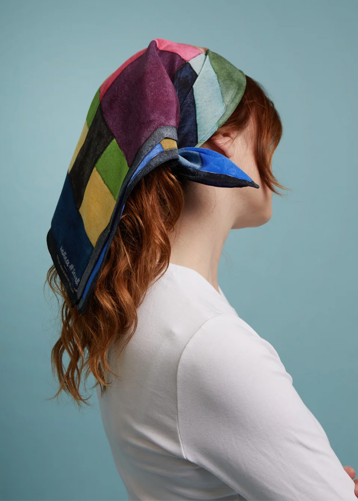 Wallace + Sewell | Cosmopolitan Printed Silk Scarf | Multi