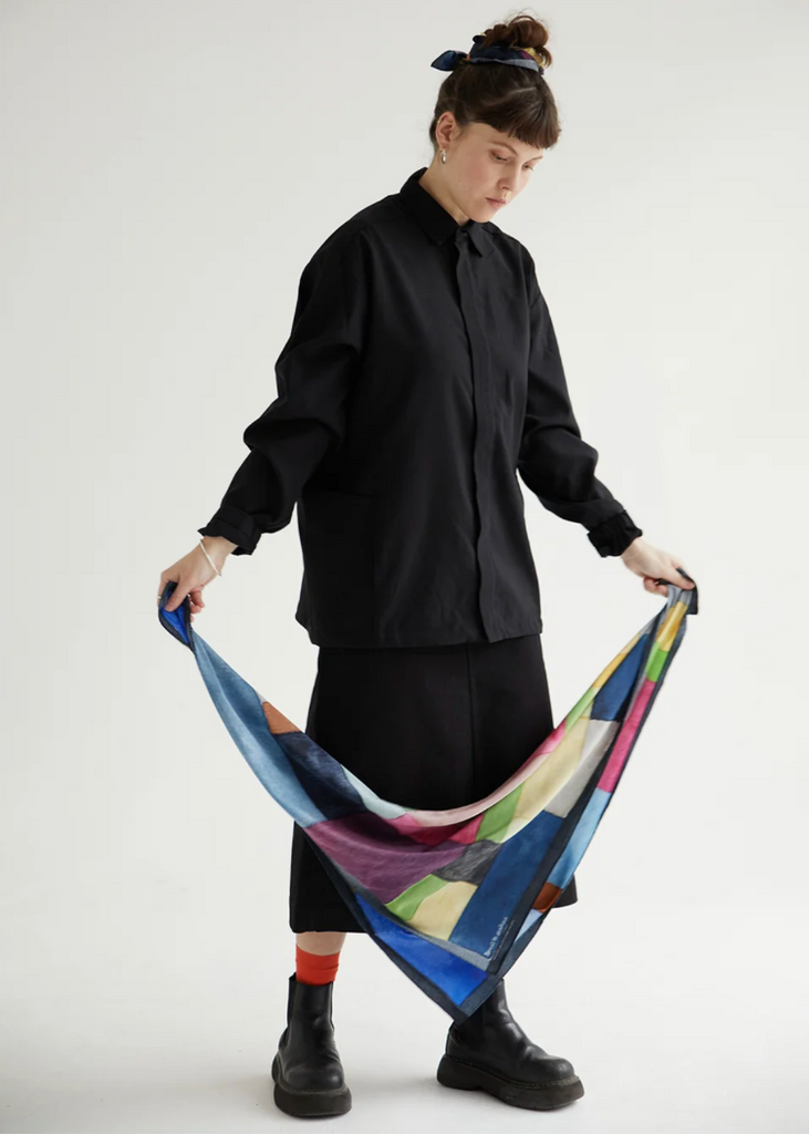 Wallace + Sewell | Cosmopolitan Printed Silk Scarf | Multi