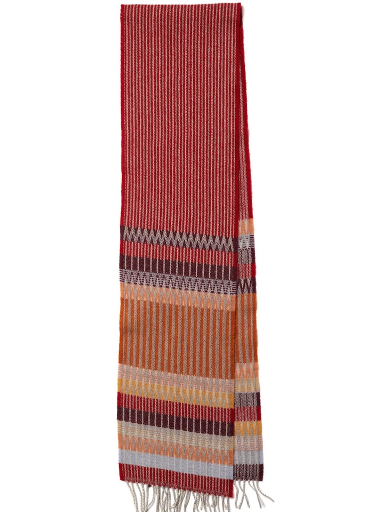 Wallace + Sewell | Edera Cranberry Lambswool Scarf