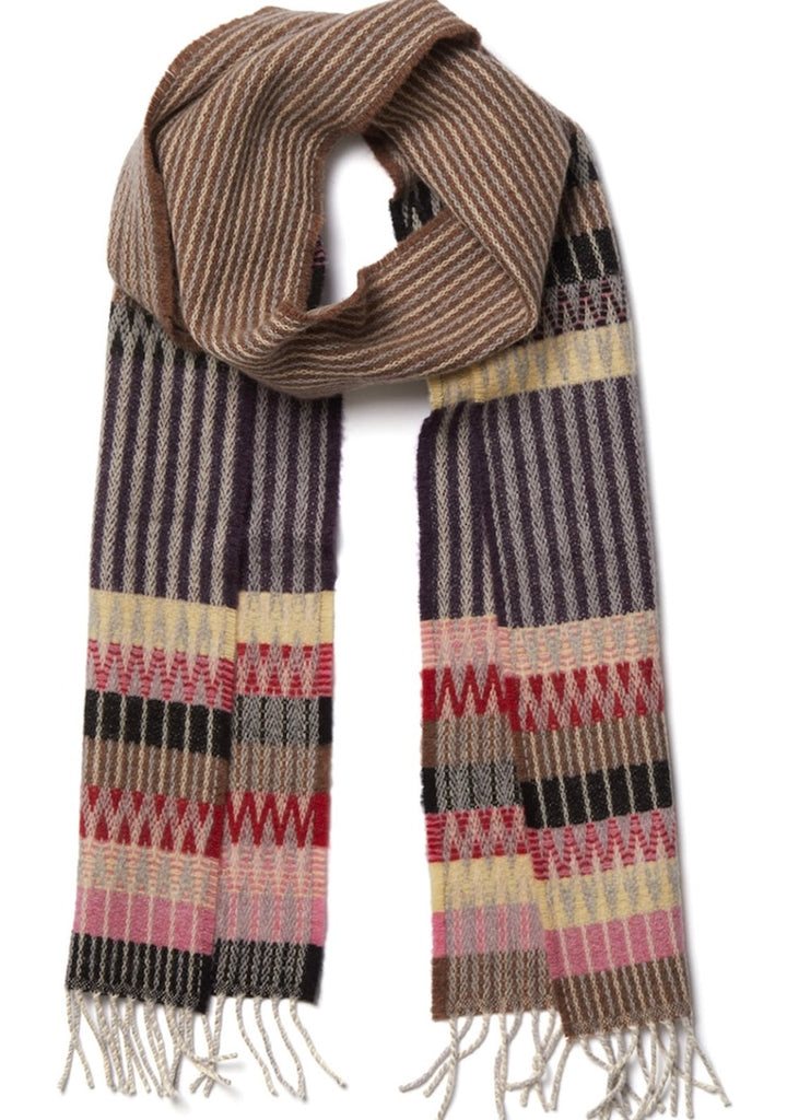 Wallace + Sewell | Edera Mouse Lambswool Scarf