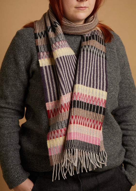 Wallace + Sewell | Edera Mouse Lambswool Scarf
