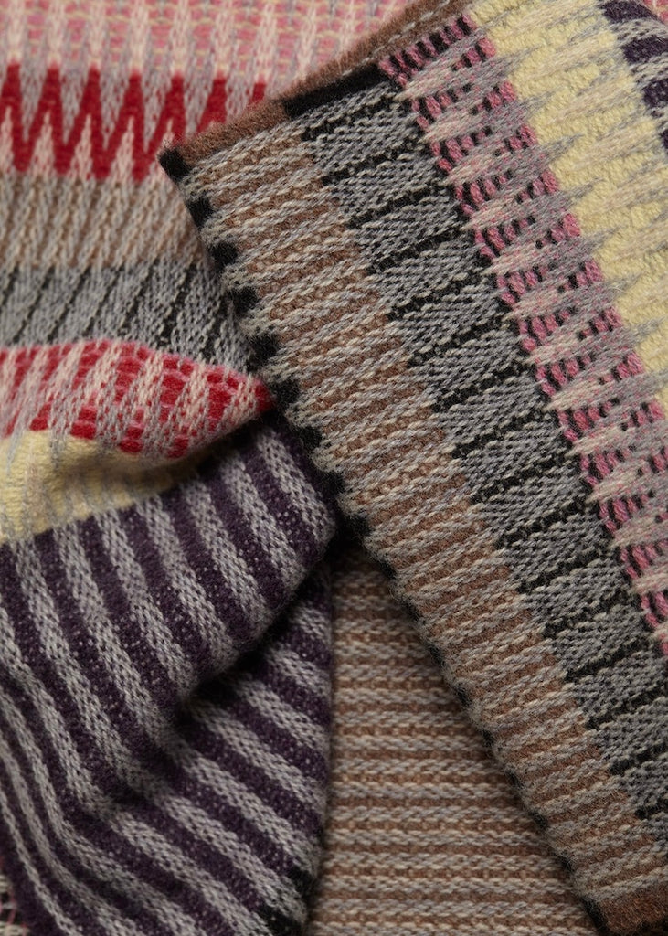 Wallace + Sewell | Edera Mouse Lambswool Scarf