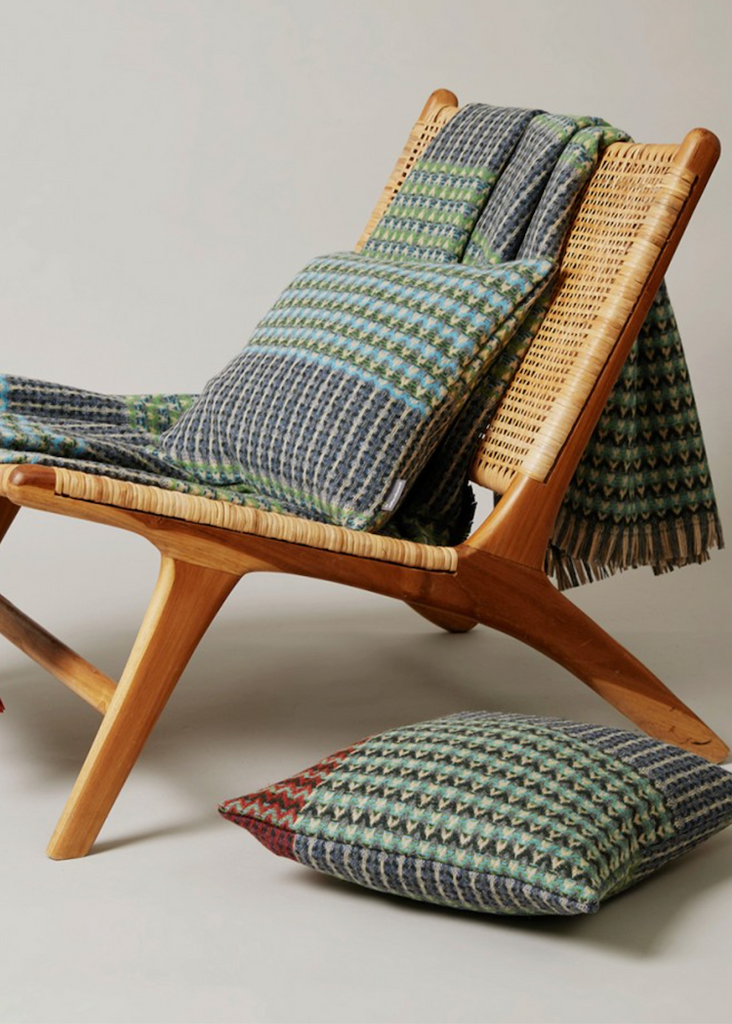 Wallace + Sewell | Everglade Ripple Throw