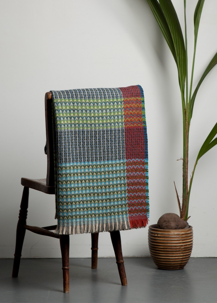 Wallace + Sewell | Everglade Ripple Throw