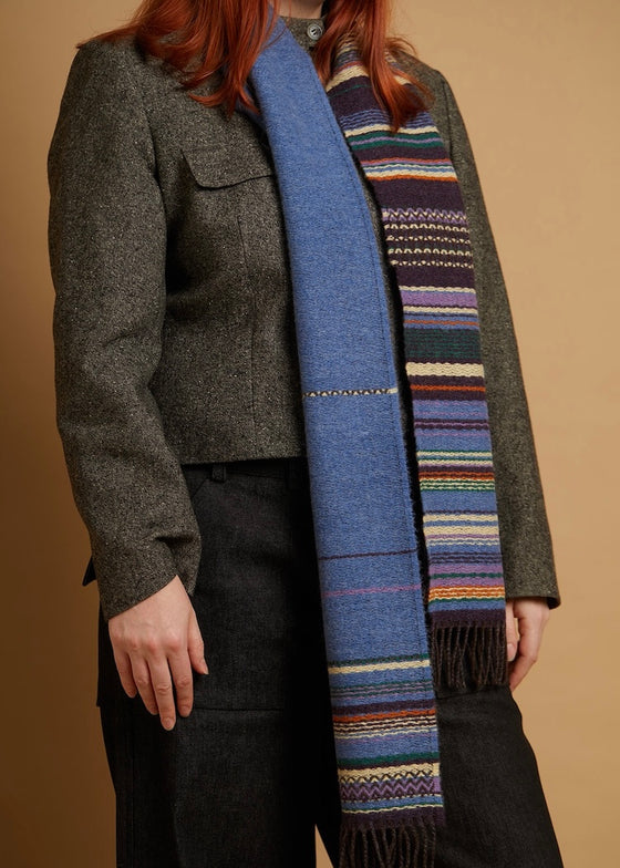 Wallace + Sewell | Lavanda Damson Lambswool Scarf