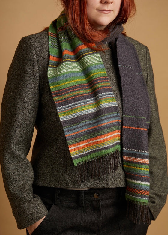 Wallace + Sewell | Lavanda Maze Lambswool Scarf