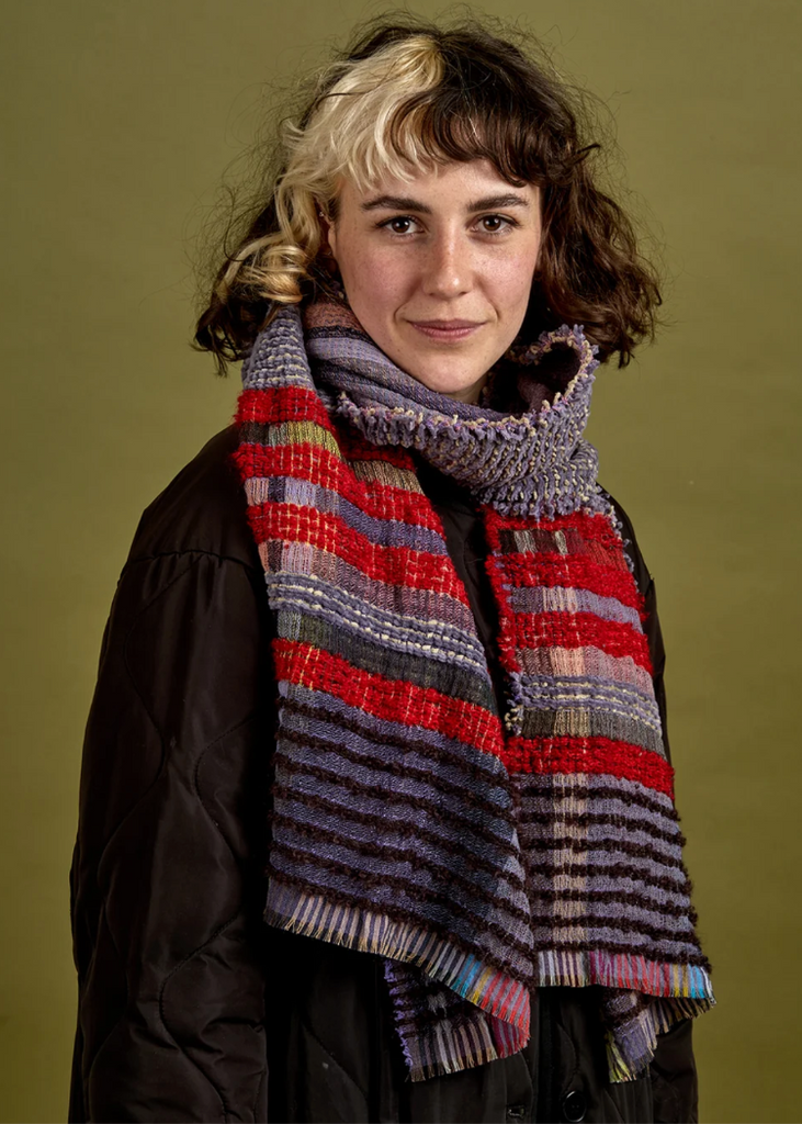 Wallace + Sewell | Mabel Wool + Cotton + Mohair Scarf | Finch