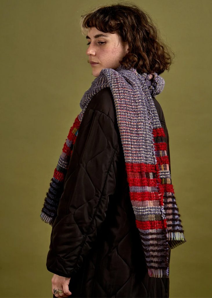 Wallace + Sewell | Mabel Wool + Cotton + Mohair Scarf | Finch