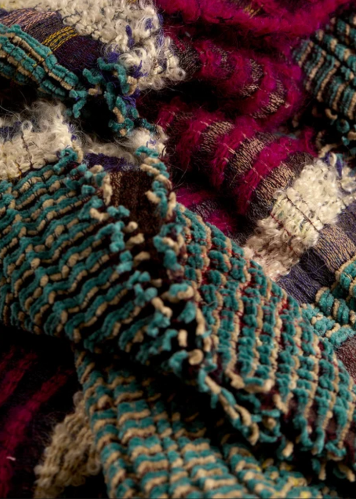 Wallace + Sewell | Mabel Wool + Cotton + Mohair Scarf | Pigeon