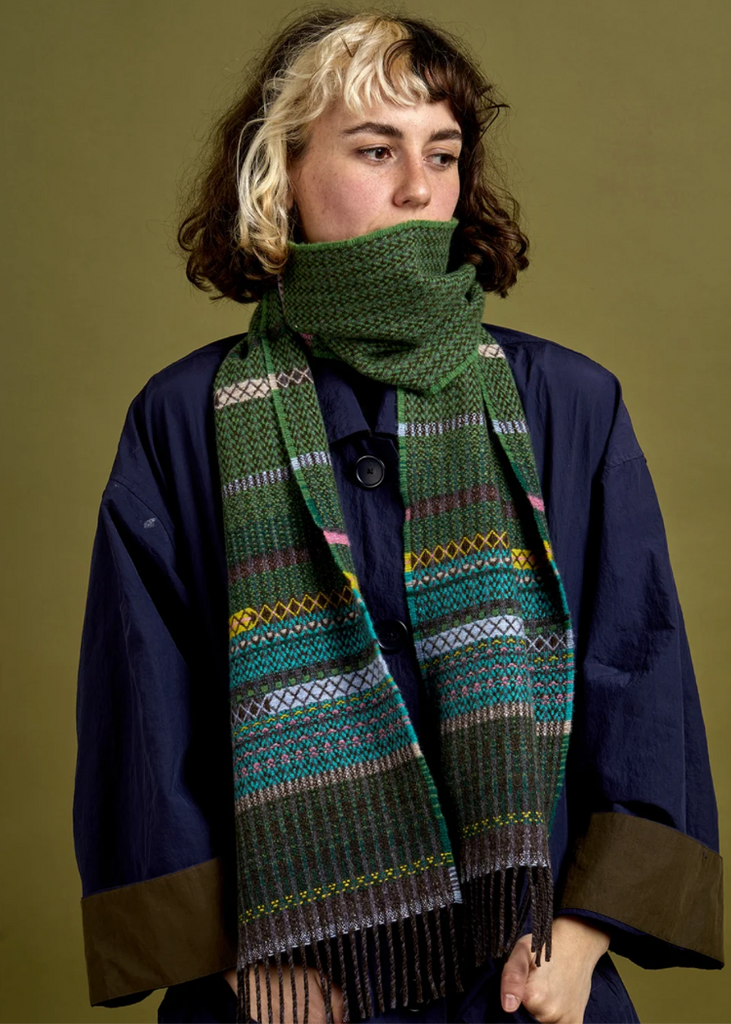 Wallace + Sewell | Noah Lambswool Scarf | Fern