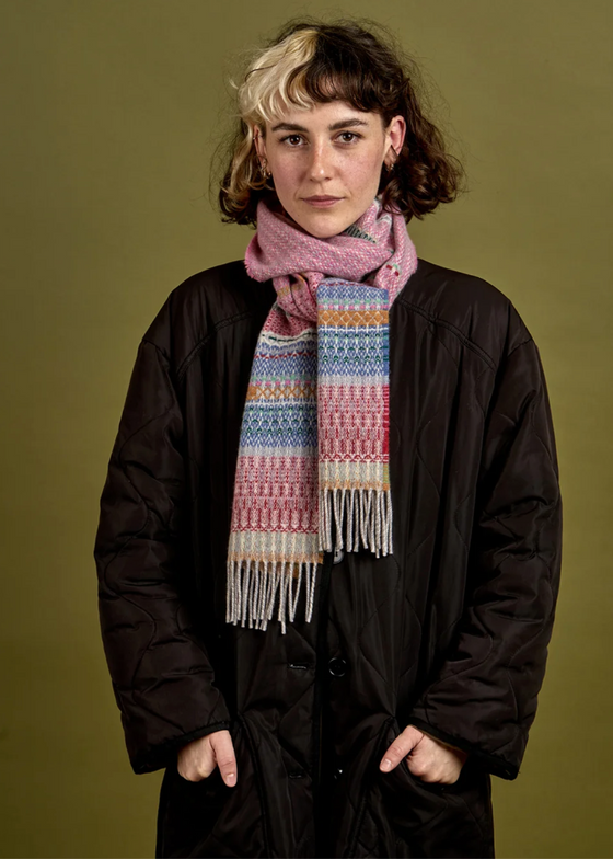 Wallace + Sewell | Noah Lambswool Scarf | Macaron