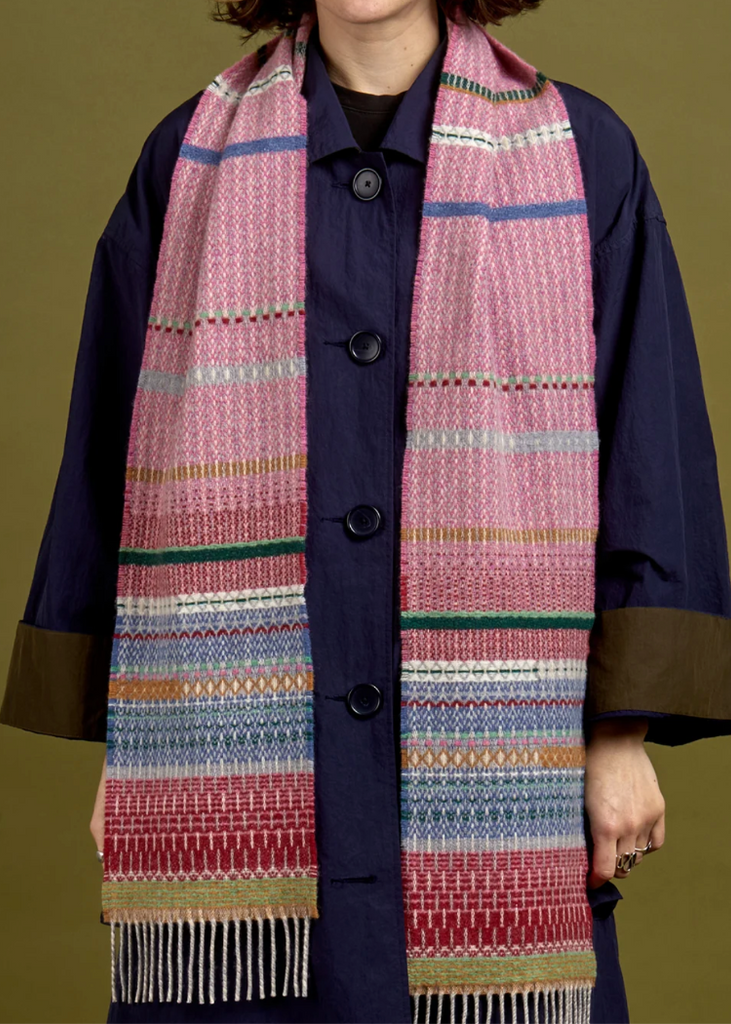 Wallace + Sewell | Noah Lambswool Scarf | Macaron