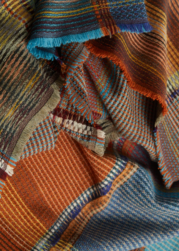 Wallace + Sewell | Ortensia Gulf Wool + Mohair Wrap