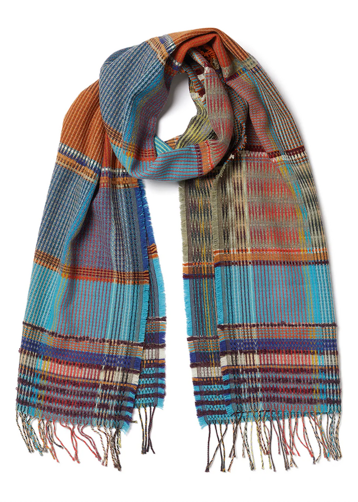 Wallace + Sewell | Ortensia Gulf Wool + Mohair Wrap