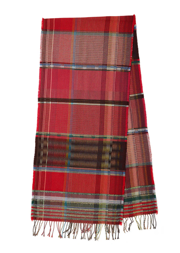 Wallace + Sewell | Ortensia Ruby Wool + Mohair Wrap