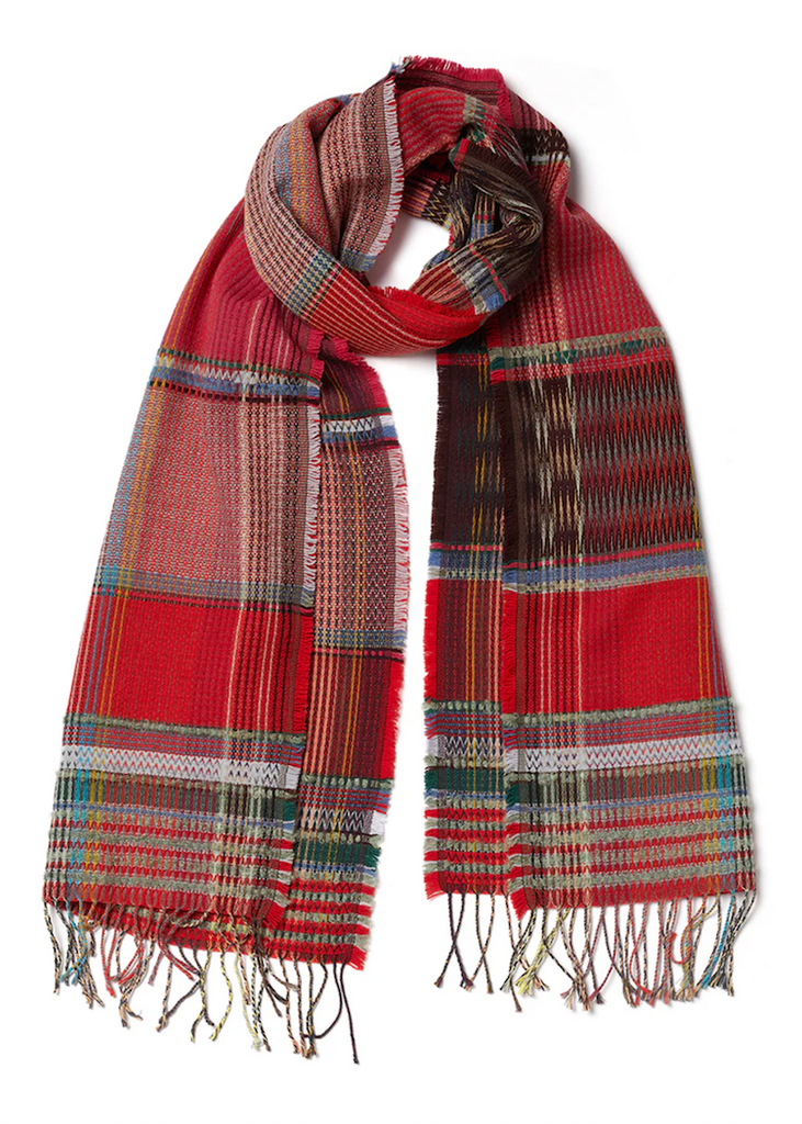 Wallace + Sewell | Ortensia Ruby Wool + Mohair Wrap
