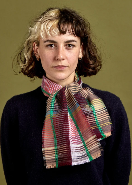 Wallace + Sewell | Peggy Wool + Cashmere Scarf | Grape
