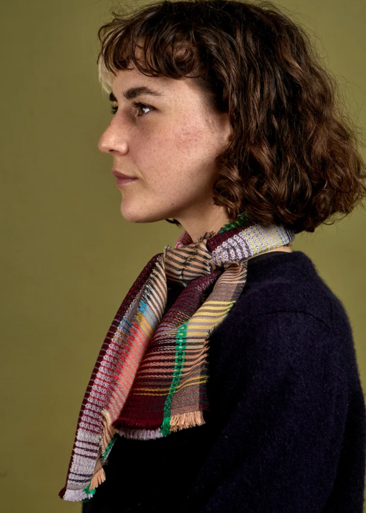Wallace + Sewell | Peggy Wool + Cashmere Scarf | Grape