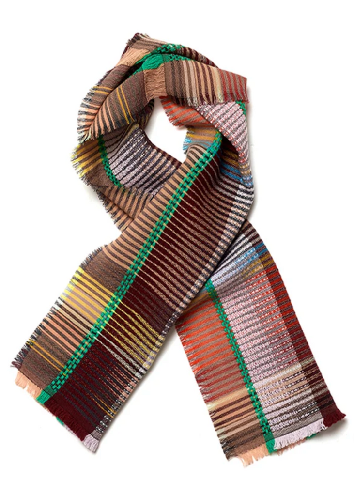 Wallace + Sewell | Peggy Wool + Cashmere Scarf | Grape