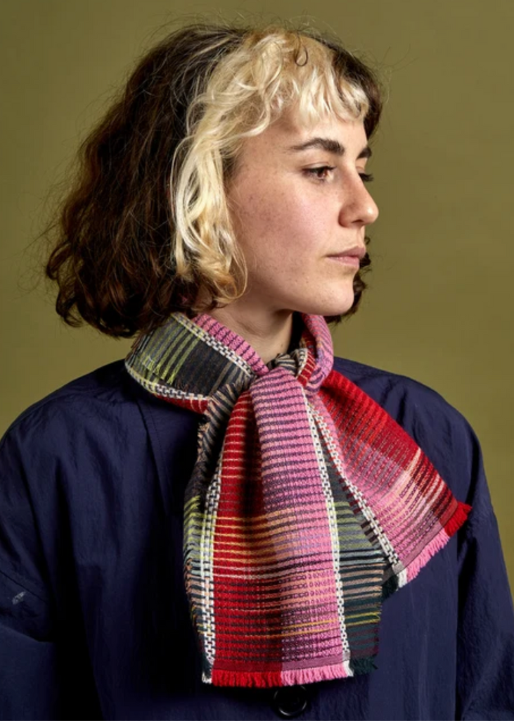 Wallace + Sewell | Peggy Wool + Cashmere Scarf | Rhubarb