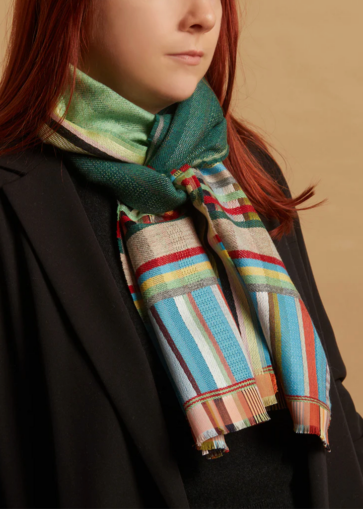 Wallace + Sewell | Rosa Caterpillar Wool + Mohair Wrap