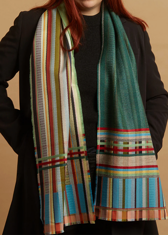Wallace + Sewell | Rosa Caterpillar Wool + Mohair Wrap